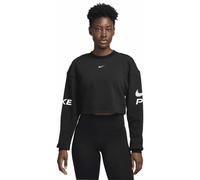 Nike Pro Dri-FIT French Terry W - felpa - donna L Black woman Dri-Fit