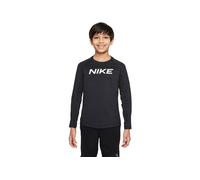 Nike Maglia da ragazzo Dri-FIT DM8529-010 a maniche lunghe Nero Taglia L