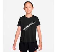 Maglietta per ragazze Nike Dri-Fit Short Sleeve - black/grey - Nero (XS)