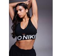 Nike - Pro Dri-FIT - Reggiseno sportivo modellante nero L