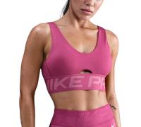 Nike Pro Indy Plunge medium support Top e Reggiseni L Rosa