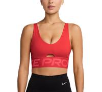 Nike Pro Indy Plunge medium support Top e Reggiseni XL Rosso