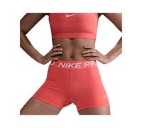 Nike Pro - Pantaloncini da allenamento da donna, da 7,6 cm, bianco/bianco, M