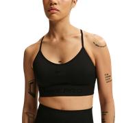 Nike Seamless Ls Pro W - Bra Training - Donna - Nero S