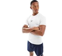 Abbigliamento compressivo Nike Pro Dri-FIT Tight Short-Sleeve Fitness Top - Bianco XL