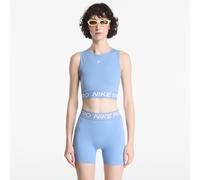 Top da tennis da donna Nike Pro Dri-Fit Cropped - work blue/white - Blu (M)