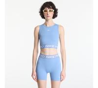 Top da tennis da donna Nike Pro Dri-Fit Cropped - work blue/white - Blu (S)