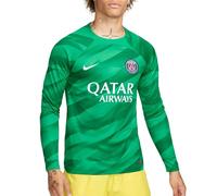Nike PSG DX2637-325 M NK DF STAD JSY LS GK T-Shirt Uomo Stadium Green/Stadium Green/White S