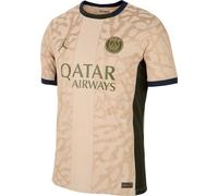 Nike PSG M Nk DF Stad JSY SS 4Th, Hemp/Obsidian/Sequoia/Rough Green, FD6504-201, M
