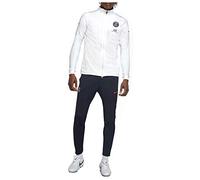 Nike PSG M Nk Dry Strk TRK Suit K, Tuta da Ginnastica Uomini, Blanco/University Red, XL
