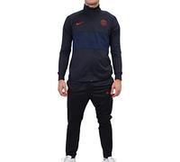 NIKE PSG M Nk Dry Strk TRK Suit K, Tuta Uomo, Oil Grey/Oil Grey/University Red, XL