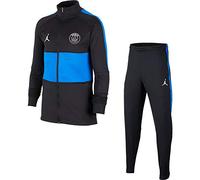 Nike Psg Ynk Dry Strk Trk Suit K4Th Tuta, Unisex bambini, Black/Black/Hyper Cobalt/White No Sponsor-Plyr, M