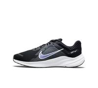 Nike Quest 5, Women's Road Running Shoes Donna, Black/White-Iron Grey-Dk Smoke Grey, 41 EU