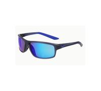 Nike Unisex Nike NIKE RABID 22 M DV2153 021 Occhiali da sole Bio-iniettato Grigio Blu Squadrata Normale Specchiato