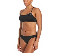 Costume da bagno a due pezzi da donna Nike Essential Sports Bikini nero (L)