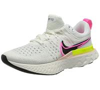 Nike React Infinity Run Fk 2 T, Scarpe da corsa Donna, Multicolore (White/Black-Sail-Pink Blast), 37.5 EU
