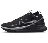Nike React Pegasus 4 Gore-Tex, Women's Waterproof Trail Running Shoes Donna, Black/Wolf Grey-Reflect Silver, 39 EU