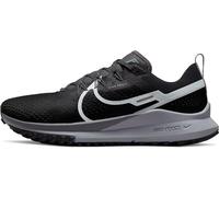 Nike React Pegasus Trail 4, Scarpe da Corsa su Sentieri Uomo, Nero (Black Aura Dark Grey Wolf Grey), 38.5 EU