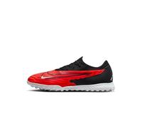 NIKE React Phantom GX PRO TF, Sneaker Uomo, Bright Crimson/Black-White, 41 EU