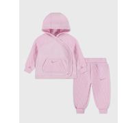 Nike READYSET HOODED JOGGER SET Tracksuits pink in taglia:Age 1-2 | EU 74-92