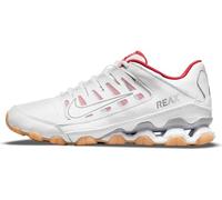 NIKE Reax 8 TR, Sneaker Uomo, White/White-Wolf Grey-Chile Red, 43 EU