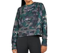 Nike Rebel Dy all in FC Crew Camo SW, Felpa Donna, Oro (Club Gold/Black), S
