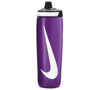 Nike Refuel Bottle 24 OZ Bottiglia Borraccia Sport BPA Free Ermetica (VIVID PURPLE/BLACK/WHITE)