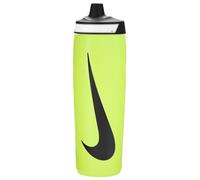 NIKE Refuel Bottle 24 OZ Bottiglia Borraccia Sport BPA Free Ermetica (VOLT/BLACK/BLACK)
