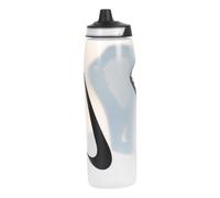 Nike Refuel Grip 946ml Borraccia - Trasparente, Nero