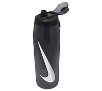 Nike Refuel Locking Lid Bottiglia per Bere Anthracite/Black/Silver Iridescent 946 ml