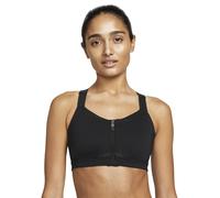 Nike Reggiseno Sportivo Alphas Front Zip High Nero Donna XS A-C