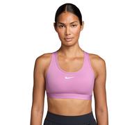 NIKE Reggiseno sportivo da donna Swoosh a supporto medio rosa | M