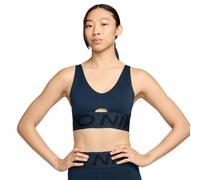 Nike Reggiseno Sportivo Gains Pro Medium Support Blu Donna L