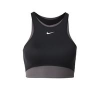 NIKE Reggiseno sportivo grigio scuro / nero / bianco Donna NIKE M