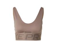 NIKE Reggiseno sportivo 'INDY' broccato / grigio scuro Donna NIKE L broccato / grigio scuro