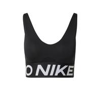 NIKE Reggiseno sportivo 'Indy' nero / bianco Donna NIKE S nero / bianco