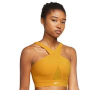Nike Reggiseno Sportivo Sostegno Medio Wrap Senape Donna L