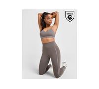 Nike Reggiseno Sportivo Training Graphic Swoosh, Marrone M