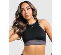 Nike Reggiseno Sportivo Training One Colour Block, nero L