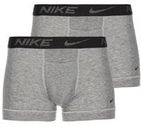 Nike Reluxe Trunk Boxershort 2 Pack Boxer S Grigio