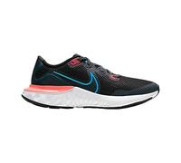 Nike Renew Run (GS), Scarpe da Ginnastica Unisex-Bambini, Nero Black Light Lime Smoke Grey 090, 36.5 EU