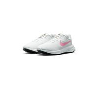 NIKE Revolution 6 Next Nature, Sneaker Donna, White/Pink Spell-Fossil Stone-Black, 37.5 EU