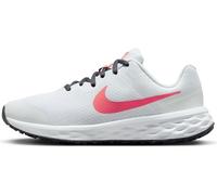 NIKE Revolution 6 NN (GS), Sneaker, White/Sea Coral-Gridiron-Laser Oran, 38 EU