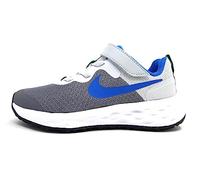 NIKE Revolution 6 NN (PSV) Scarpe da Corsa Cool Grey/Photo Blue-Deep Roya 33