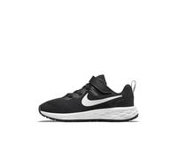 NIKE SCARPE GINNASTICA STRAPPI JUNIOR DD1095 003 REVOLUTION 6 NN BLACK/WHITE D
