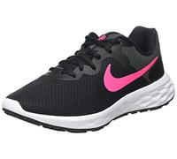 Nike Revolution 6, Scarpe de Gimnastica Donna, Nero Black Hyper Pink Iron Grey 002, 40.5 EU