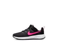 Nike Revolution 6, Scarpe de Gimnastica Unisex - Bambini e ragazzi, Nero Black Hyper Pink Foam Pink, 22 EU