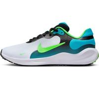 Nike Revolution 7 (GS), Sneaker, Bianco Nero Verde Blu, 40 EU