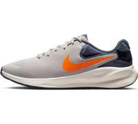 Nike Revolution 7, Running Shoe Uomo, Lt Iron Ore/Total Orange-Thunder Blue, 43 EU
