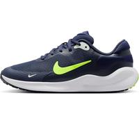 Nike Revolution 7 - Scarpa Oxford, Midnight Navy Volt Volt Tint White, 38.5 EU